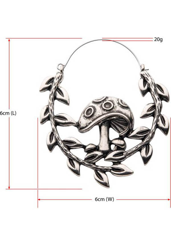 Lost Woods | PLUG HOOP EARRINGS