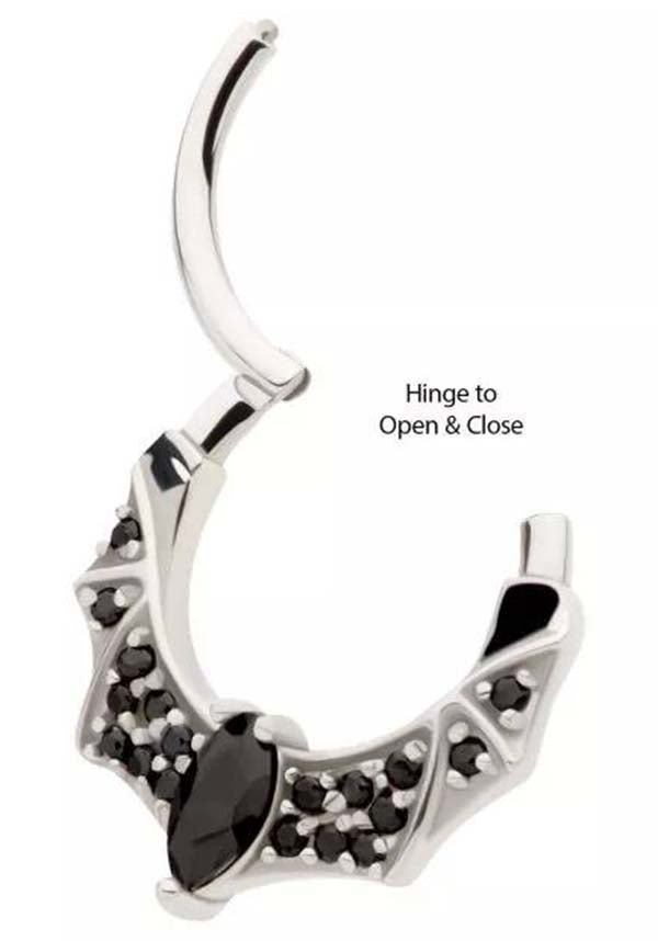Hades Bat [Silver] | HINGED CLICKER