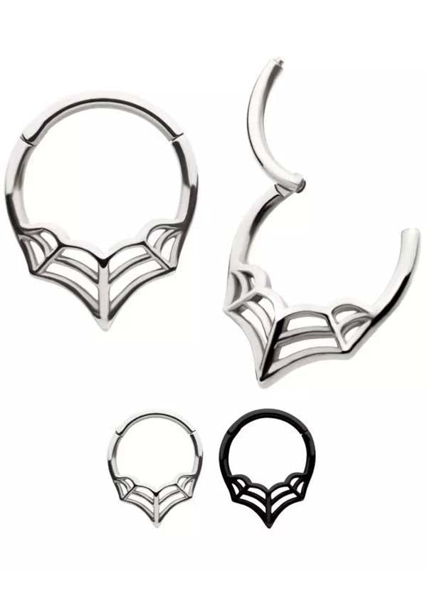Silver Clicker Bodyvibe - Spiderweb Silver Clicker - Buy Online Australia