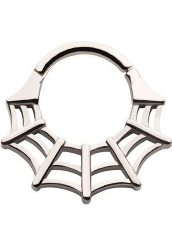 Spider web discount septum ring