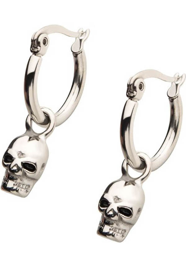 Skull [Stainless Steel] | EARRINGS