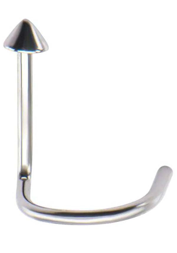 To The Point [White Gold] | NOSE STUD