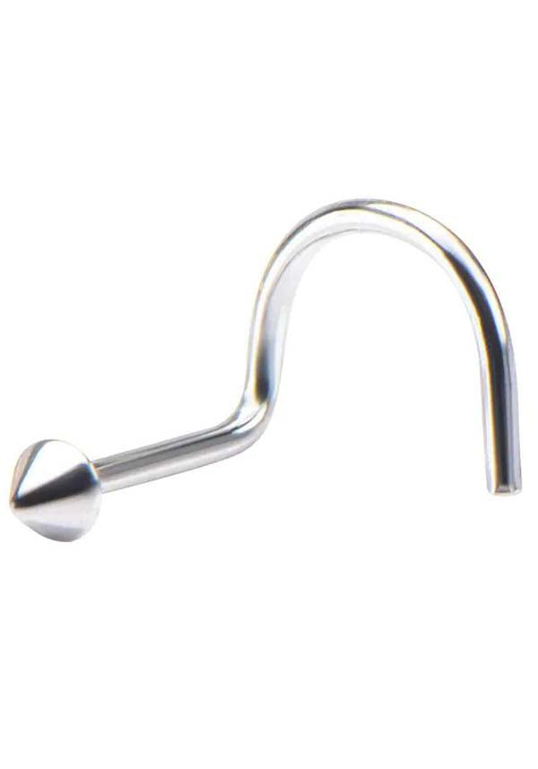 To The Point [White Gold] | NOSE STUD