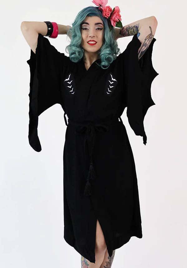 Bonsai Kitten Nightfall Black Bat Vintage Gown Buy Online Australia
