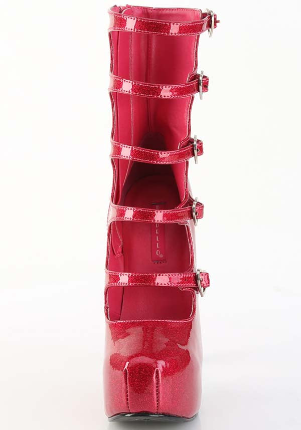 TEEZE-23 [Fuchsia] | PLATFORM HEELS [PREORDER]