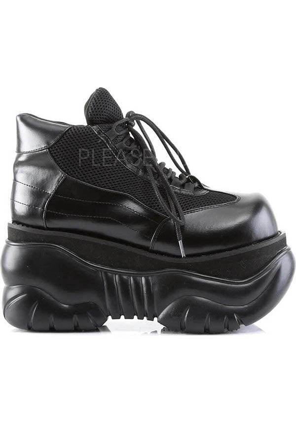 BOXER-01 [Black] | PLATFORMS [PREORDER] - Beserk - all, ankle boots, black, boots, boots [preorder], clickfrenzy15-2023, demonia, demonia shoes, discountapp, fp, labelpreorder, labelvegan, mens shoes, platform boots, platforms, platforms [preorder], pleaserimageupdated, ppo, preorder, shoes, techwear, unisex, vegan