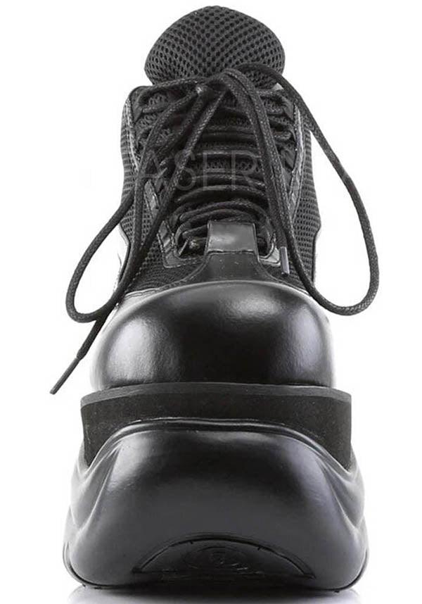 BOXER-01 [Black] | PLATFORMS [PREORDER] - Beserk - all, ankle boots, black, boots, boots [preorder], clickfrenzy15-2023, demonia, demonia shoes, discountapp, fp, labelpreorder, labelvegan, mens shoes, platform boots, platforms, platforms [preorder], pleaserimageupdated, ppo, preorder, shoes, techwear, unisex, vegan