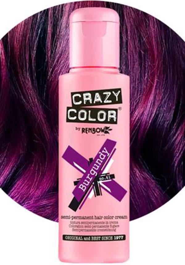 Burgundy | HAIR COLOUR - Beserk - all, beserkstaple, burgundy, cosmetics, crazy color, discountapp, dye, fp, goth, hair, hair colour, hair dye, hair dyes, hair purple, labelvegan, purple, repriced011222, vegan, wine