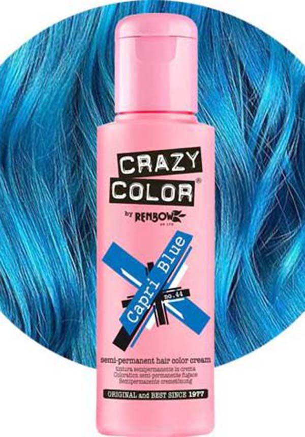 Capri Blue | HAIR COLOUR - Beserk - all, beserkstaple, blue, clickfrenzy15-2023, cosmetics, crazy color, discountapp, dye, fp, hair, hair blue, hair colour, hair dye, hair dyes, labelvegan, mermaid, repriced011222, vegan