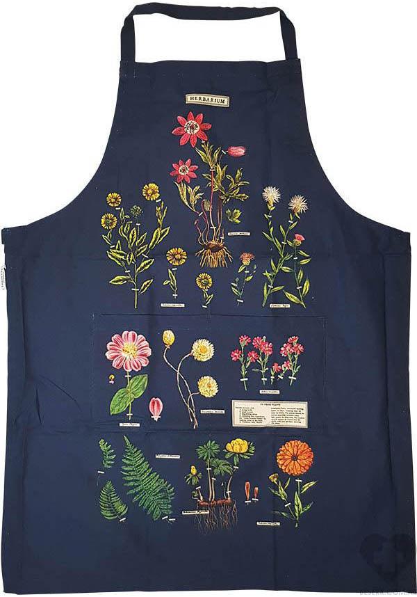 Herbarium | VINTAGE APRON^ - Beserk - all, apron, bobangles, clickfrenzy15-2023, discountapp, floral, flower, fp, gift, gift idea, gifts, home, homeware, homewares, may21, mothersday, vintage
