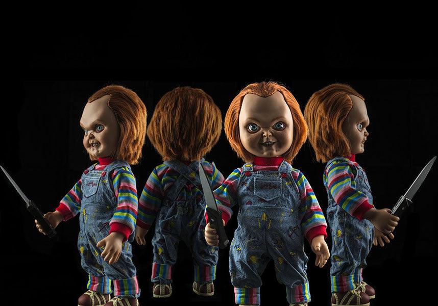 Child&#39;s Play | Chucky Good Guy 15&quot; FIGURE [WITH SOUND] - Beserk - all, childs play, chucky, clickfrenzy15-2023, collectable, cpgstinc, discountapp, figure, fp, halloween, halloween collectables, horror, pop culture, pop culture collectables, toy, vinyl figure