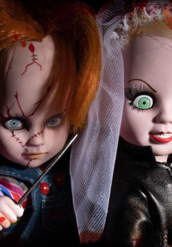 Chucky &amp; Tiffany | [2 Pack] LIVING DEAD DOLLS