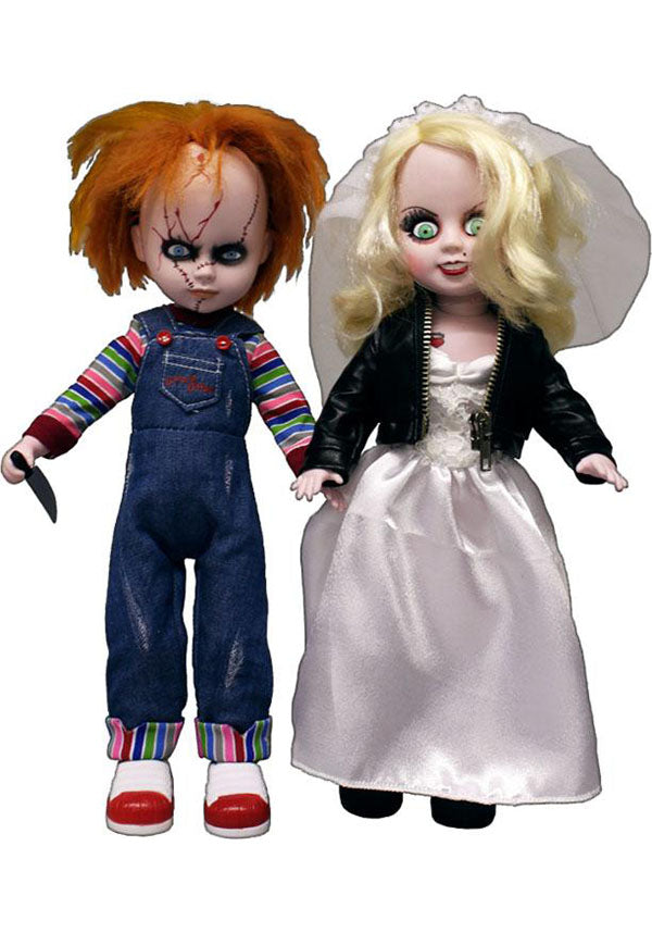 Chucky &amp; Tiffany | [2 Pack] LIVING DEAD DOLLS