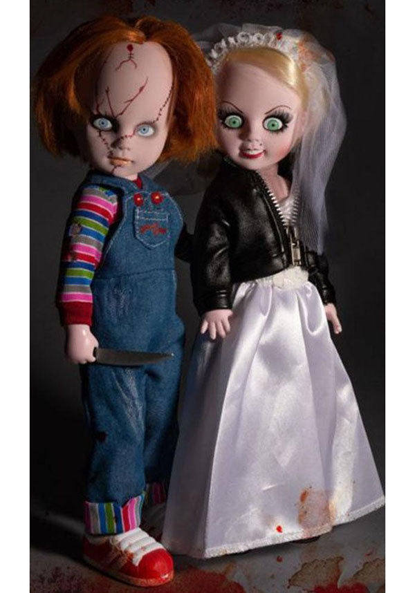 Chucky &amp; Tiffany | [2 Pack] LIVING DEAD DOLLS
