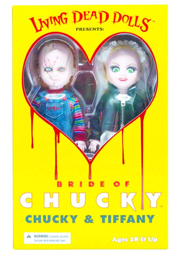 Chucky & Tiffany | [2 Pack] LIVING DEAD DOLLS