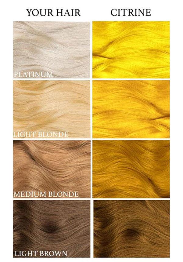 Citrine Yellow | HAIR DYE - Beserk - all, bright, clickfrenzy15-2023, cosmetics, discountapp, dye, fp, hair, hair colour, hair dye, hair dyes, hair yellow, labelvegan, luna tides, lunar tides, mermaid, rainbow, vegan, yellow