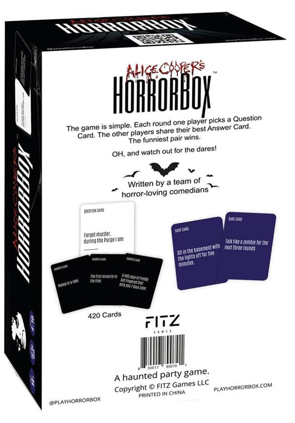Alice Coopers: Horror Box Base | GAME