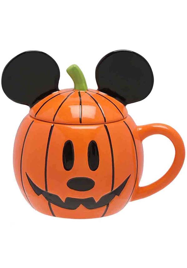 Halloween Mickey Pumpkin | MUG [With Lid]