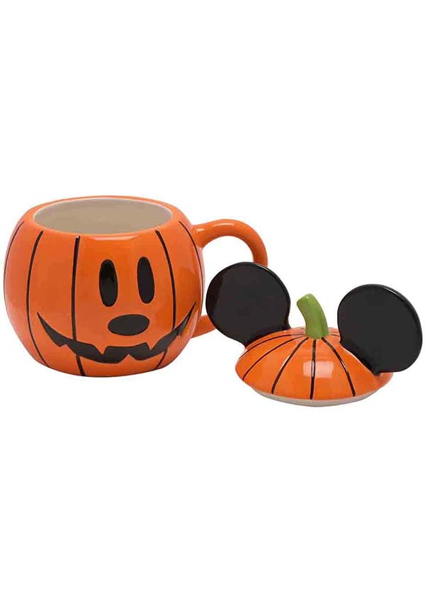 Halloween Mickey Pumpkin | MUG [With Lid]