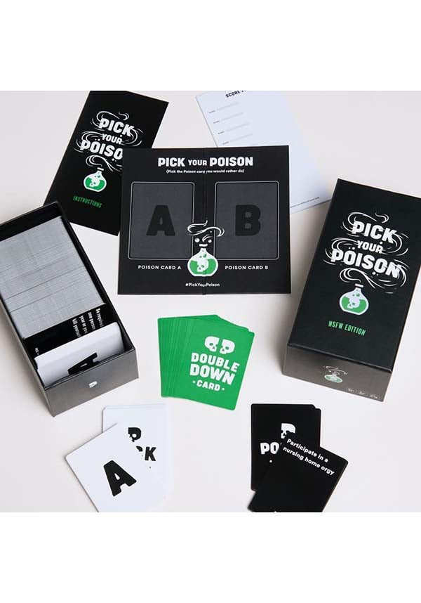 Pick Your Poison NSFW Edition  | PARTY GAME