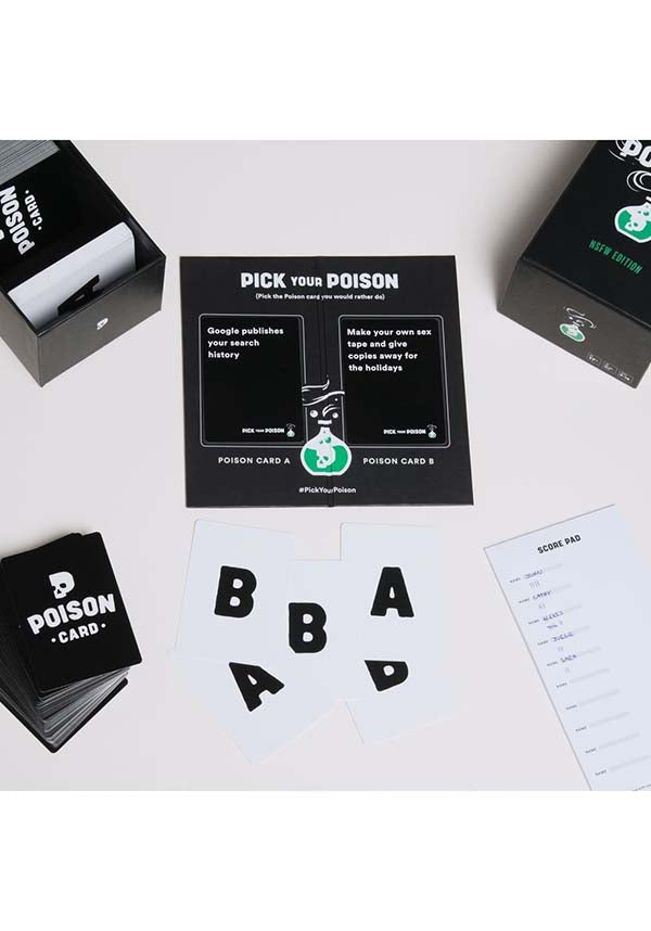 Pick Your Poison NSFW Edition  | PARTY GAME