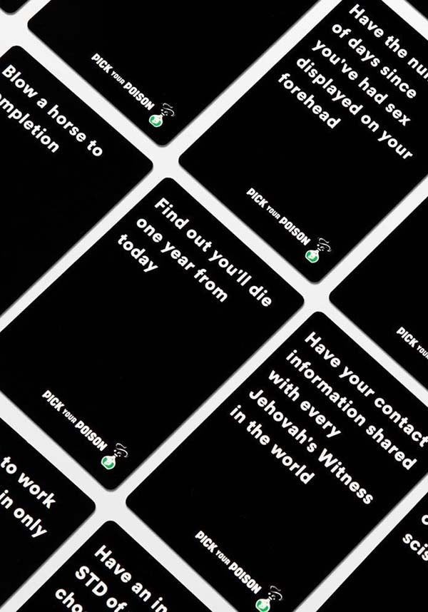 Pick Your Poison NSFW Edition  | PARTY GAME