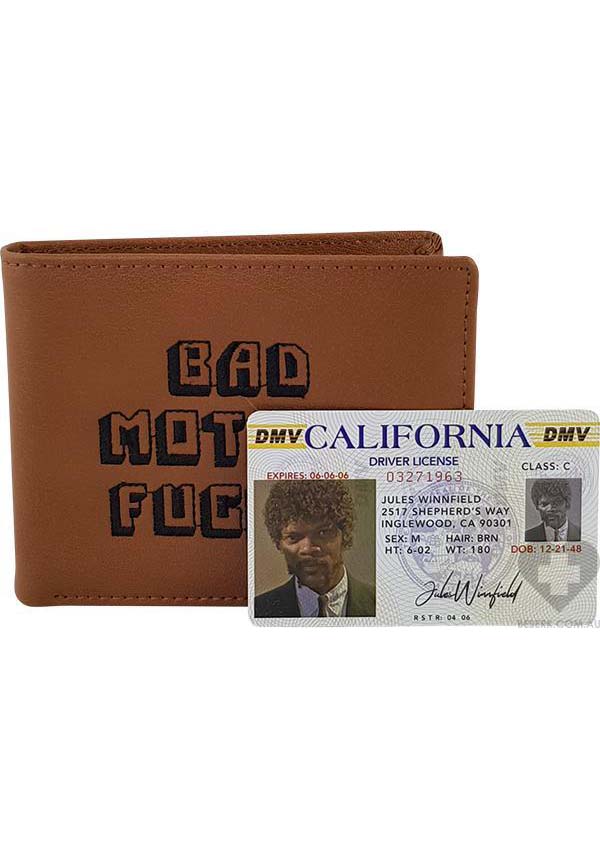 Pulp Fiction [Brown] | Bad Mother F - WALLET
