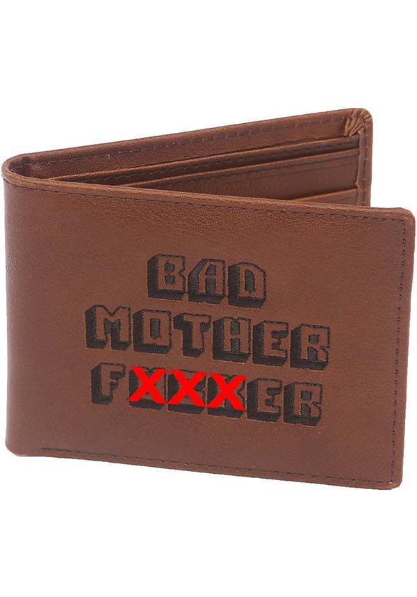 Pulp Fiction [Brown] | Bad Mother F - WALLET