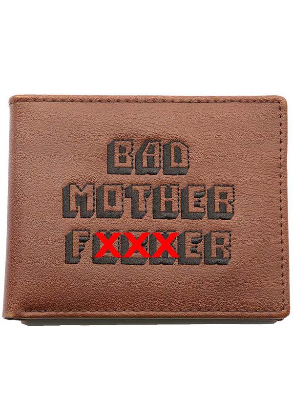 Pulp Fiction [Brown] | Bad Mother F - WALLET