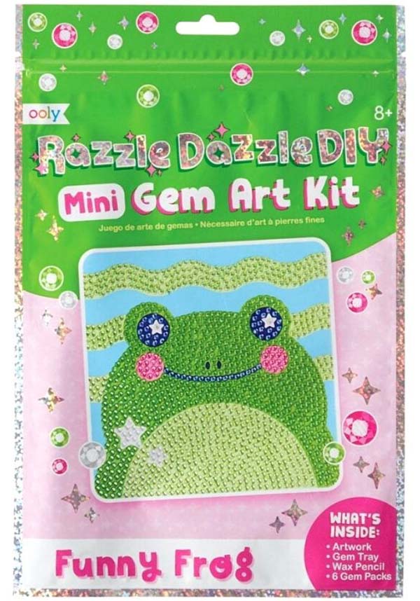 Razzle Dazzle Mini Gem Frog | ART KIT
