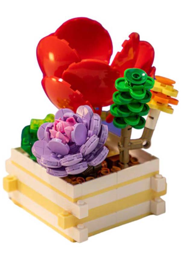 Succulent Garden: Scarlet Whisper | PUZZLE*