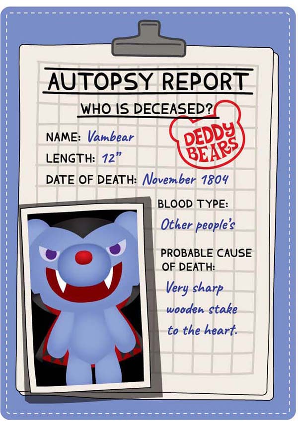Vambear | DEDDY BEAR BODY BAG PLUSH*