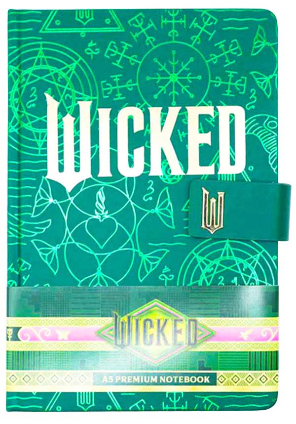 Wizard Of Oz | Wicked: Logo Premium Notebook* | BESERK