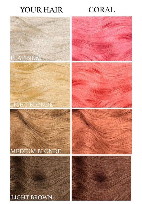 Coral Pink | HAIR DYE - Beserk - all, clickfrenzy15-2023, cosmetics, discountapp, dye, fp, hair, hair colour, hair dye, hair dyes, hair pink, labelvegan, light, luna tides, lunar tides, mermaid, orange, pastel, peach, pink, vegan