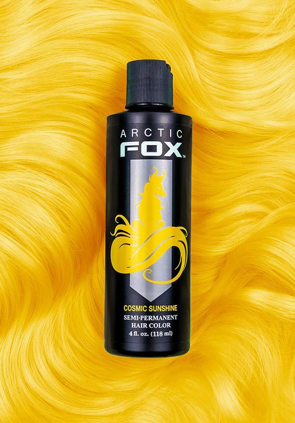 Cosmic Sunshine | HAIR COLOUR [118ml] - Beserk - all, arctic fox, artic fox, clickfrenzy15-2023, cosmetics, discountapp, fp, hair colour, hair dye, hair yellow, labelvegan, lethal industries, mermaid, rainbow, vegan, yellow