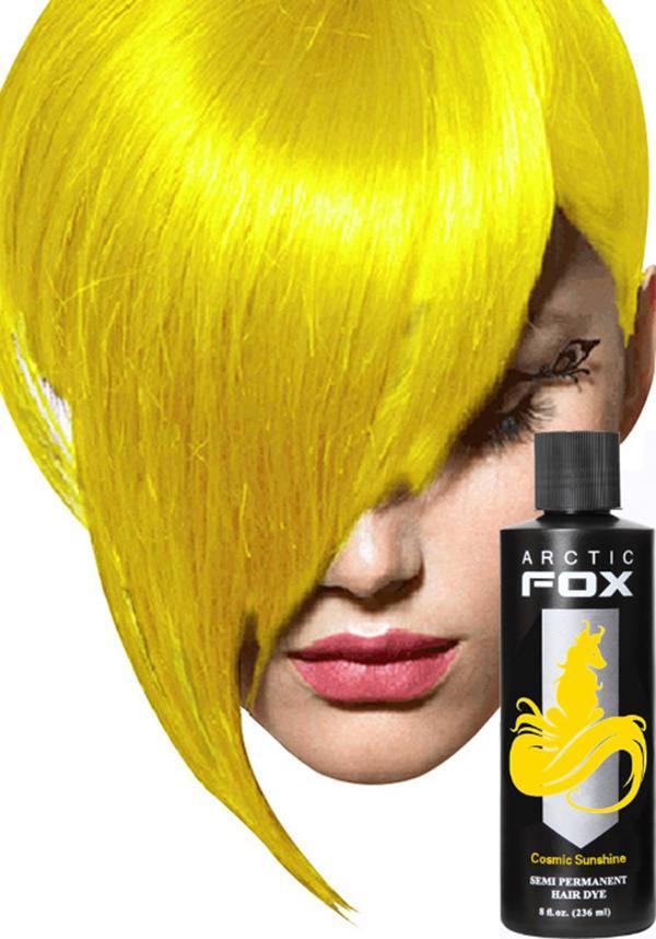 Cosmic Sunshine | HAIR COLOUR [236ml] - Beserk - all, arctic fox, artic fox, clickfrenzy15-2023, cosmetics, discountapp, fp, hair colour, hair dye, hair yellow, labelvegan, lethal industries, mermaid, rainbow, vegan, yellow