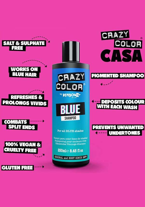 Vibrant Blue | SHAMPOO - Beserk - all, beserkstaple, blue, clickfrenzy15-2023, cosmetics, crazy color, discountapp, dye, fp, hair, hair blue, hair care, hair colour, hair dye, hair dyes, hair products, labelvegan, shampoo, vegan