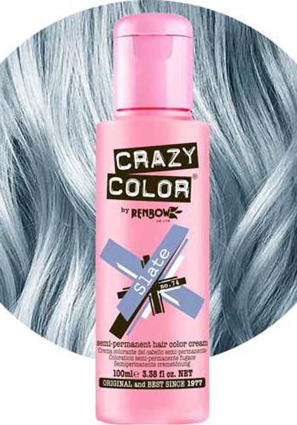 Slate | HAIR COLOUR - Beserk - all, beserkstaple, clickfrenzy15-2023, cosmetics, crazy color, dec17, discountapp, dye, fp, goth, grey, hair, hair colour, hair dye, hair dyes, hair grey, labelvegan, repriced011222, vegan
