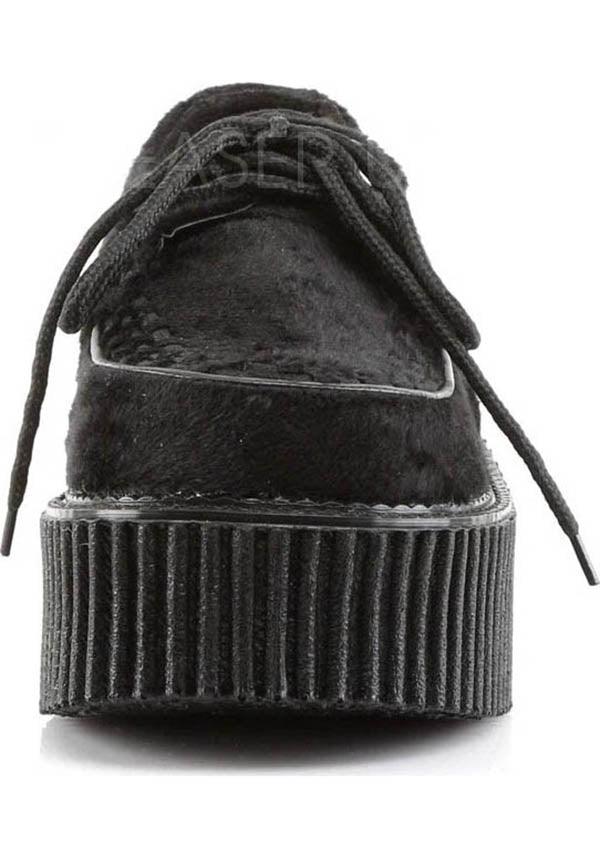 CREEPER-202 [Black] | PLATFORM CREEPERS [PREORDER] - Beserk - all, all ladies, black, clickfrenzy15-2023, creeper, creepers, demonia, demonia shoes, discountapp, fp, goth, gothic, labelpreorder, labelvegan, ladies, platforms, platforms [preorder], pleaserimageupdated, ppo, preorder, shoes, vegan