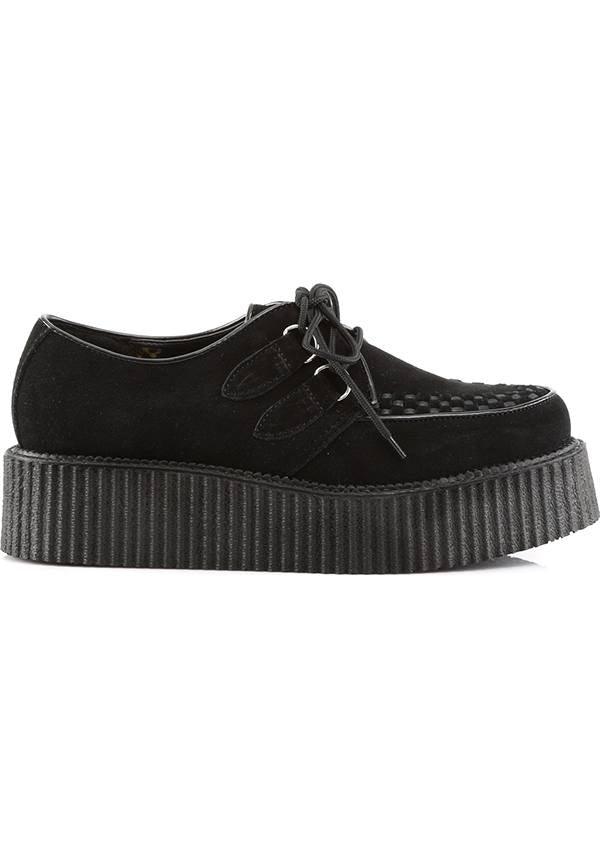 Demonia All Black Creepers Demonia V-CREEPER-565 Black Vegan