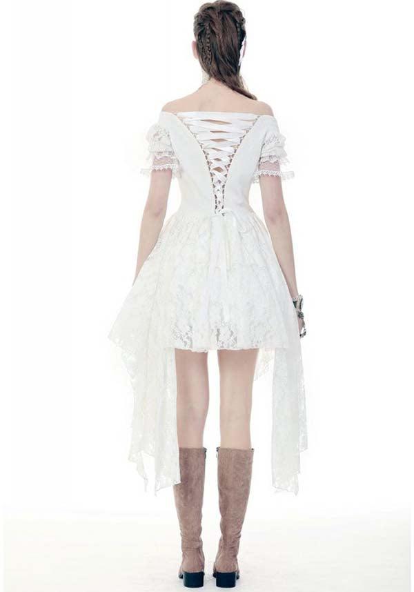 Arabella Steampunk [White] | DRESS
