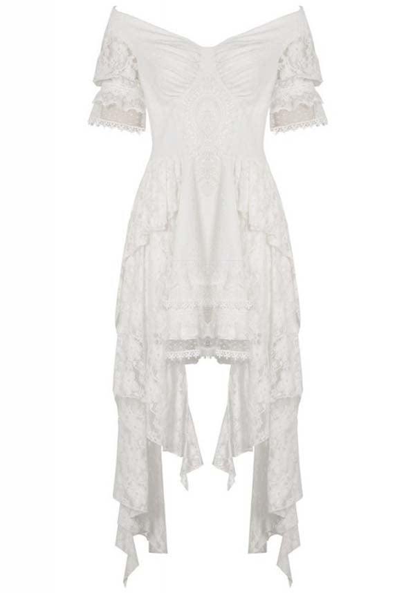 Arabella Steampunk [White] | DRESS