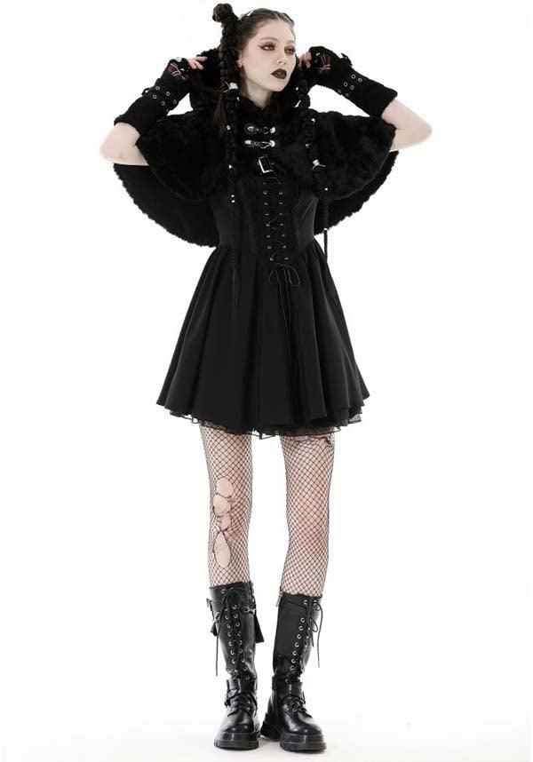 Black Bear Lolita | CAPE - Beserk - all clothing, all ladies clothing, bear, black, bolero, cape, capelet, cardigan, clothing, cute, dark in love, DIL230530, discountapp, ear, ears, fluffy, fp, googleshopping, goth, gothic, hood, hooded, hoodie, hoodies, hoody, jun23, kawaii, labelnew, ladies clothing, ladies outerwear, lolita, outerwear, R220623, unisex, winter, winter clothing, winter wear, womens, womens crop, womens hoodie