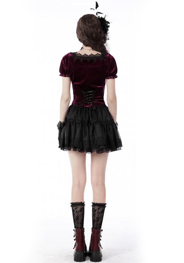 Bloodline | TOP^ - Beserk - all, all clothing, all ladies clothing, backorder, clickfrenzy15-2023, clothing, corset, dark in love, DIL220811, discountapp, fp, girls shirt, girls top, googleshopping, goth, goth shirt, gothic, lace, ladies clothing, ladies shirt, ladies top, ladies tops, R130922, red, sep22, Sept, shirt, short sleeve shirt, tees and shirt, tees and shirts, tees and tops, top, tops, tshirt, tshirts and tops, victorian, womens shirt, womens shirts, womens top