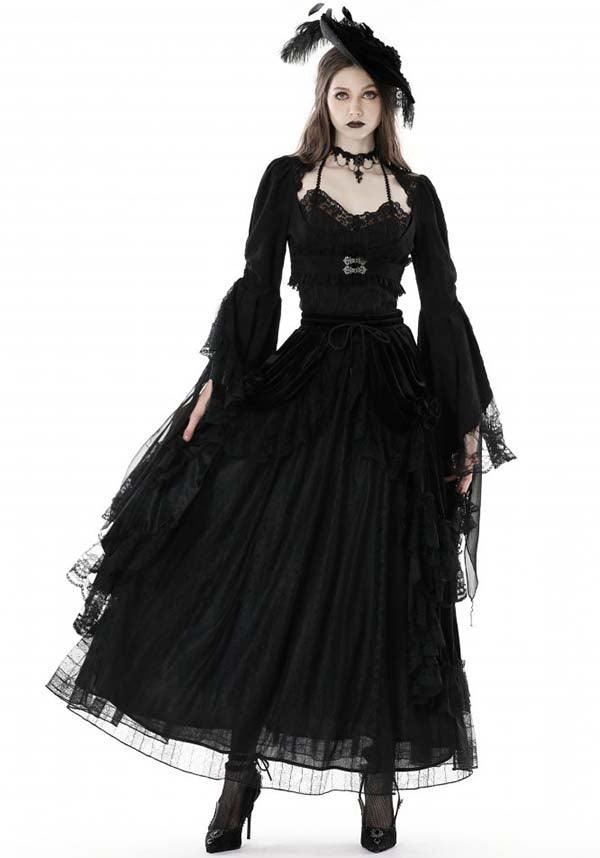 Eveline Gothic Underbust | BELL SLEEVE BOLERO