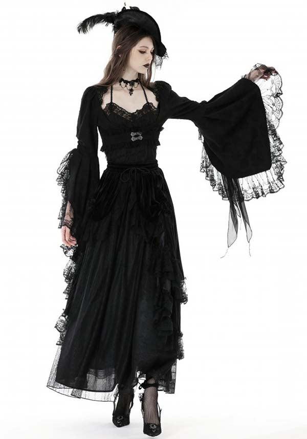 Eveline Gothic Underbust | BELL SLEEVE BOLERO