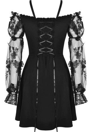 Lacey | OFF SHOULDER DRESS^ - Beserk - all, all clothing, all ladies, all ladies clothing, backorder, black, christmas clothing, clickfrenzy15-2023, clothing, corset, dark in love, discountapp, dress, dressapril25, dresses, edgy, emo, fp, goth, gothic, lace, lace up, lacey, ladies, ladies clothing, ladies dress, ladies dresses, long sleeve, long sleeved, long sleeved dress, long sleeves, mini dress, mini dresses, sep20, short dress, short dresses, women, womens dress, womens dresses