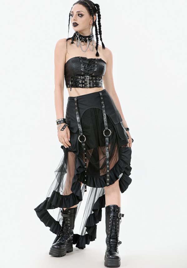 Iris Metal | MAXI SKIRT