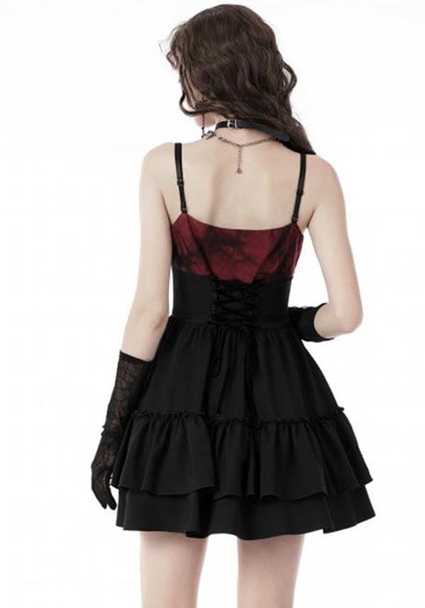 Narcissa | DRESS - Beserk - all, all clothing, all ladies clothing, black, bow, christmas clothing, clickfrenzy15-2023, clothing, corset, cross, dark in love, DIL220811, discountapp, dress, dressapril25, dresses, fp, googleshopping, goth, gothic, grunge, lace, ladies clothing, ladies dress, ladies dresses, lolita, mini dress, mini dresses, R130922, red, red and black, sep22, Sept, short dress, short dresses, womens dress, womens dresses