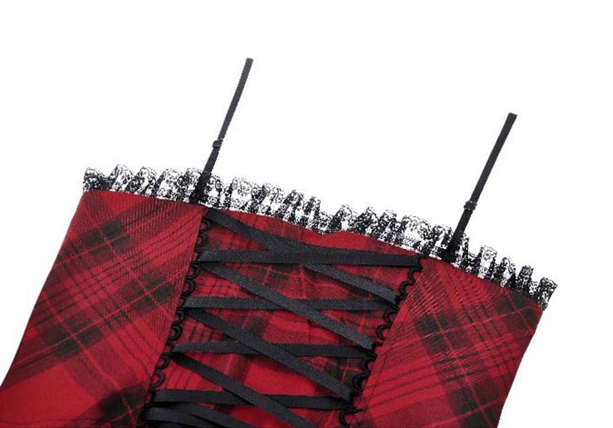 Playful Punk Red Rock | DRESS*